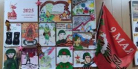 Выставка детских рисунков, посвящённая Дню Победы - Центр соцобслуживания населения